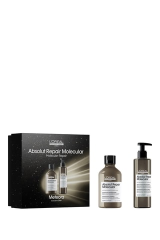Coffret Absolut repair molecular - Cheveux colorés - 2 produits