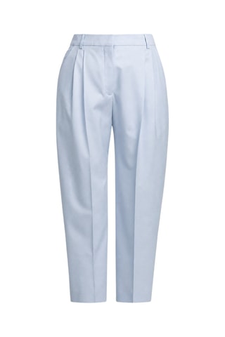 Pantalon 7/8 en laine - Bleu