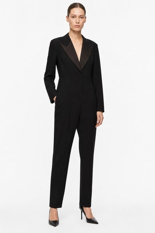 Combinaison en laine - Noir