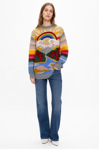 Pull en laine - Multicolore