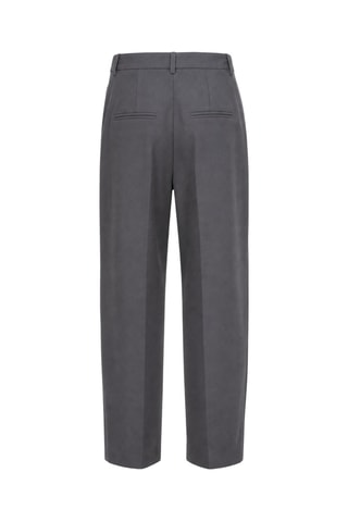 Pantalon 7/8 en laine - Anthracite