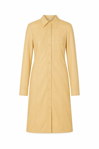 Robe chemise - Jaune