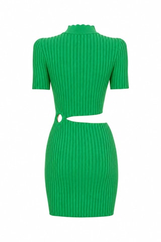 Robe fourreau - Vert