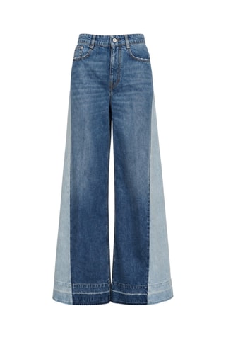 Jean taille haute - Bleu