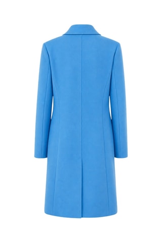 Manteau en laine - Bleu