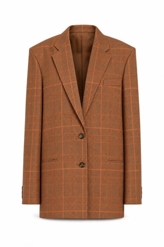 Veste de costume en laine - Rose
