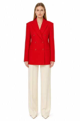 Veste en laine - Rouge