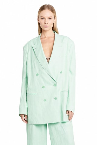 Veste en lin - Vert