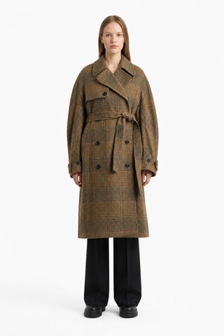Manteau en laine - Marron