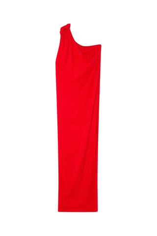 Robe asymétrique - Rouge