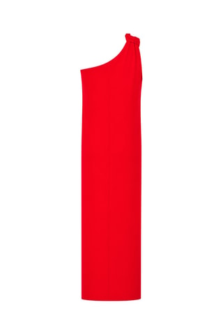 Robe asymétrique - Rouge