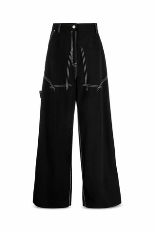 Pantalon en laine - Noir