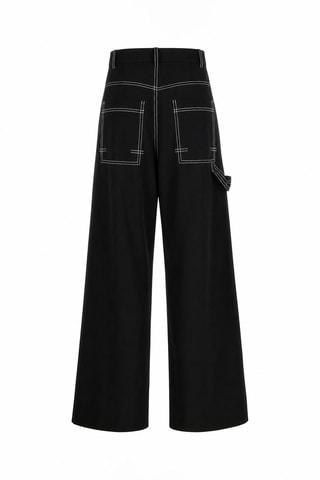 Pantalon en laine - Noir