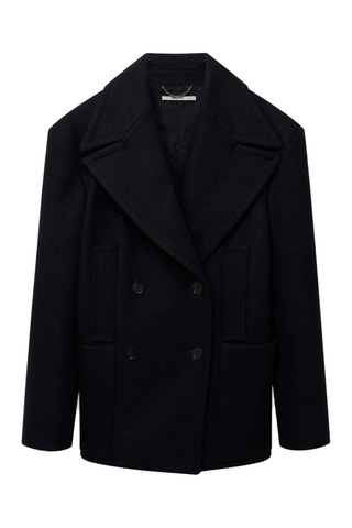 Veste en laine - Bleu marine