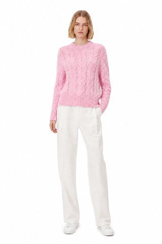 Pull en alpaga - Rose