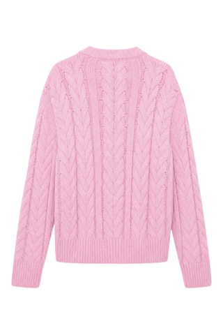 Pull en alpaga - Rose