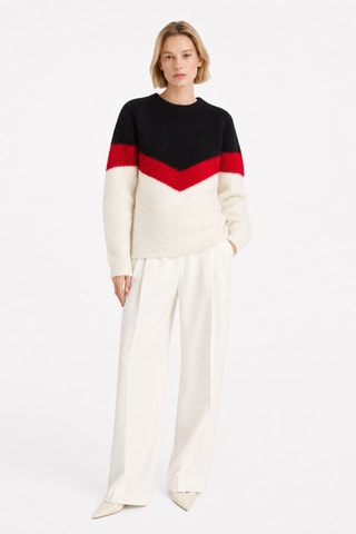 Pull en laine vierge - Multicolore