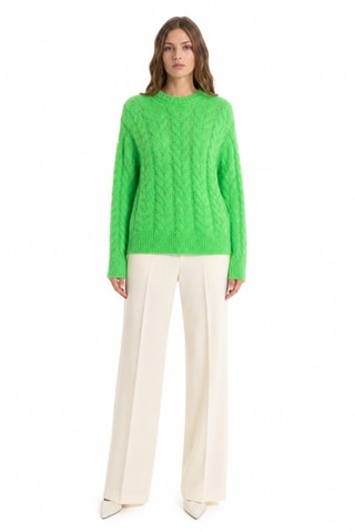Pull en alpaga - Vert
