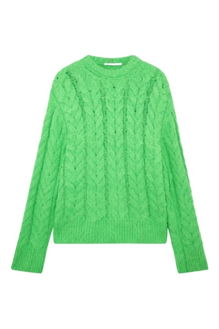 Pull en alpaga - Vert