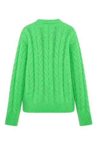 Pull en alpaga - Vert