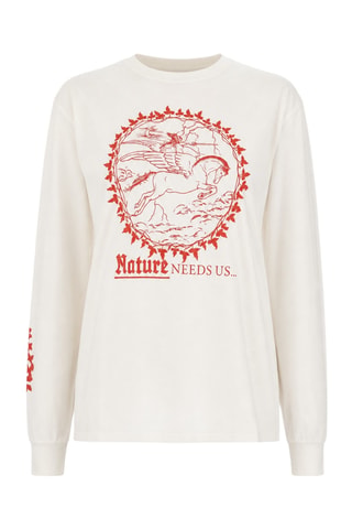 T-shirt - Beige clair