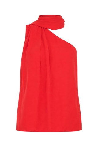 Top asymétrique - Rouge