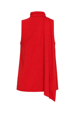 Top asymétrique - Rouge