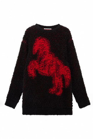 Pull en alpaga - Noir