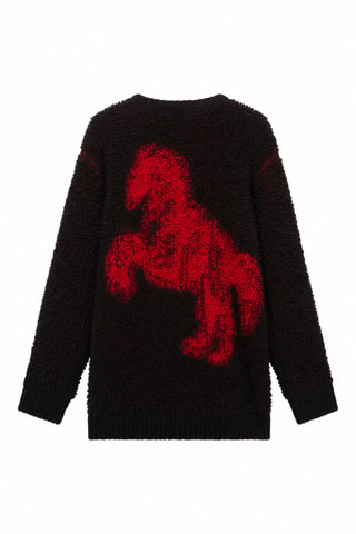 Pull en alpaga - Noir