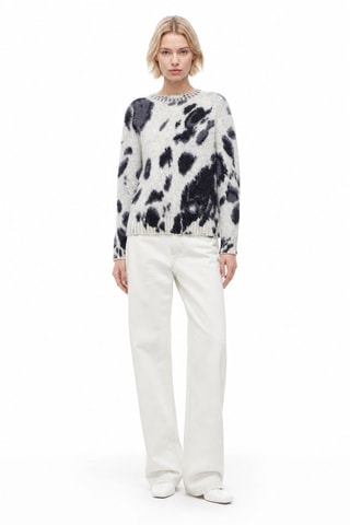 Pull en laine vierge et alpaga - Multicolore
