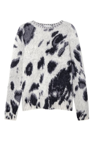 Pull en laine vierge et alpaga - Multicolore