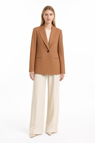Veste en laine - Marron clair