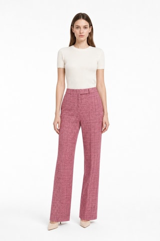 Pantalon en laine - Rose