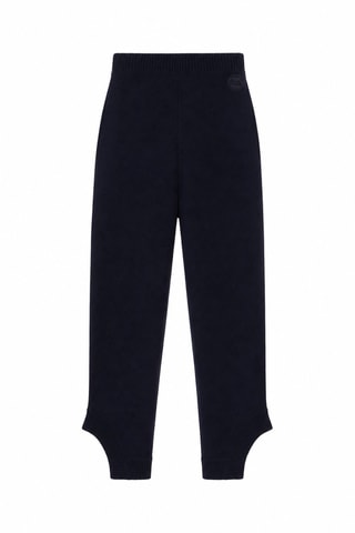 Jogging en cachemire et laine - Bleu marine
