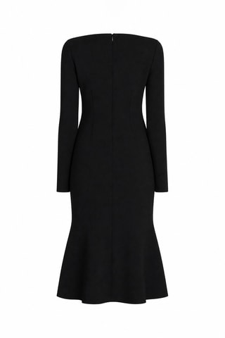 Robe fourreau - Noir