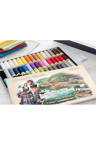 Boîte de 48 bobines Nostalgic 1895 - Multicolore
