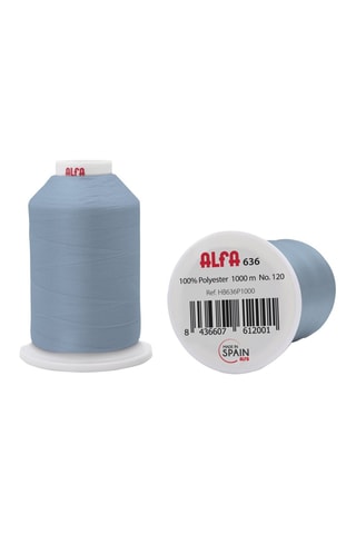 Bobine de fil - 1000 m - Bleu 