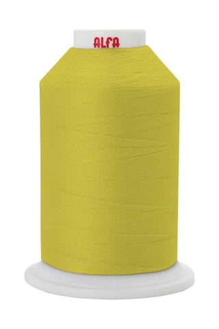 5 bobinas de linha - 1000 m - Amarelo