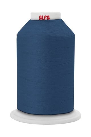 5 bobinas de linha - 1000 m - Azul-real