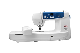 Máquina de costura e de bordar DUO