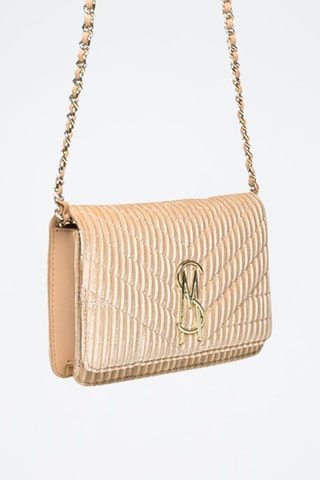 Sac à main en velours Voler - Rose poudré