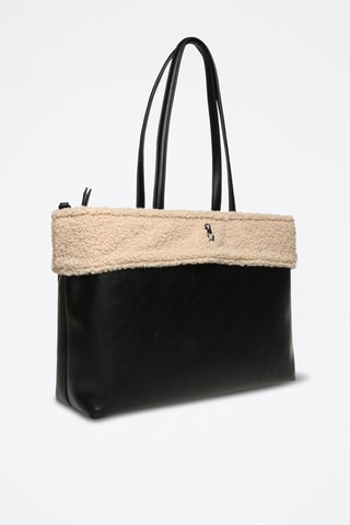 Sac porté épaule et pochette Amaia - Noir