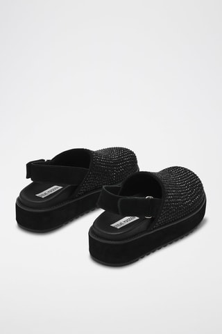 Sabots plateformes Mellow - Noir