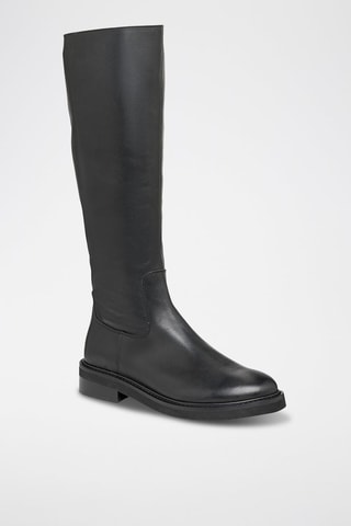 Bottes en cuir Neva - Noir