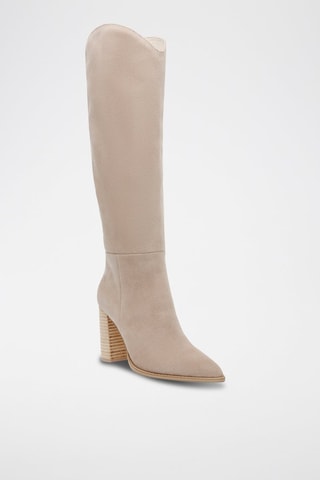 Bottes en nubuck Bixby - Beige