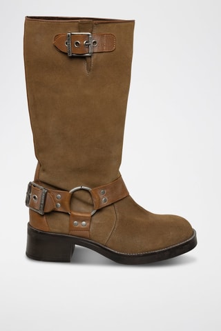 Bottes en cuir Beau - Marron