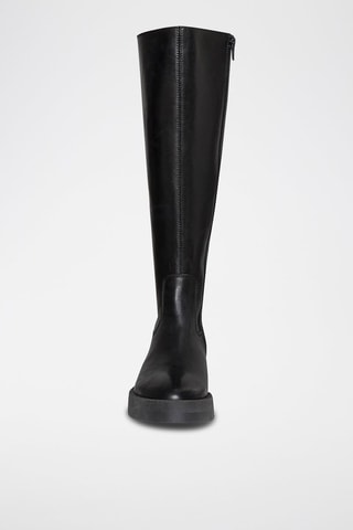 Bottes en cuir Medellyn - Noir