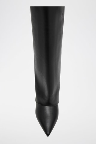Bottes en cuir Luca - Noir