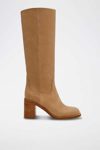 Bottes en nubuck Woodstock - Camel
