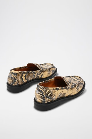 Mocassins en cuir Adison - Beige clair